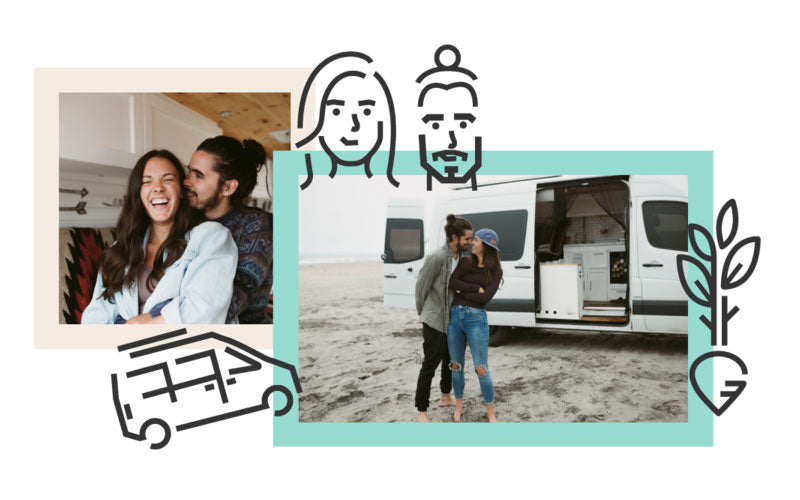 Hey there! We’re Eamon & Bec.