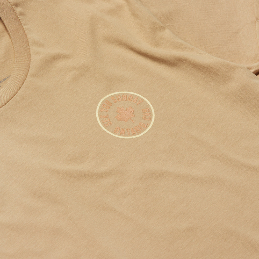 CABIN LIFE TEE TAN