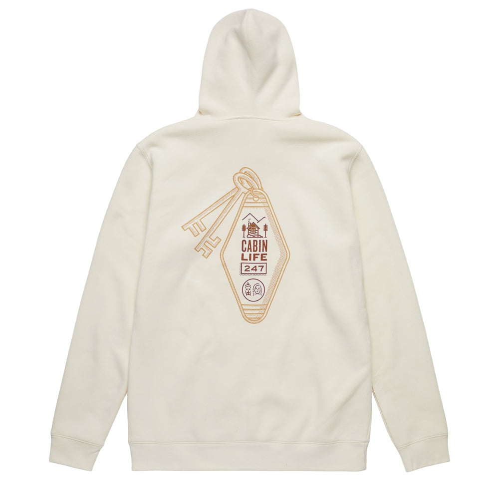 CABIN LIFE HOODIE NAT