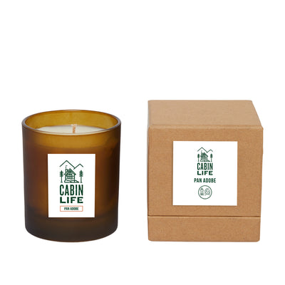 CABIN LIFE CANDLE WHT