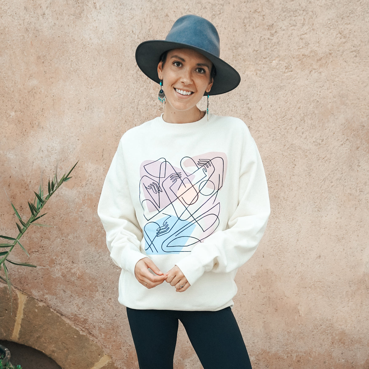 BCA AWARENESS CREWNECK BONE