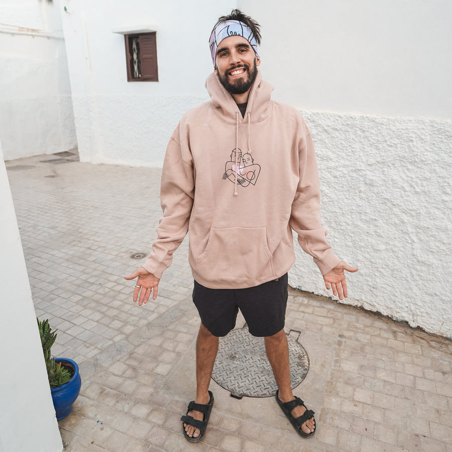 BCA AWARENESS HOODIE DUSTY PINK