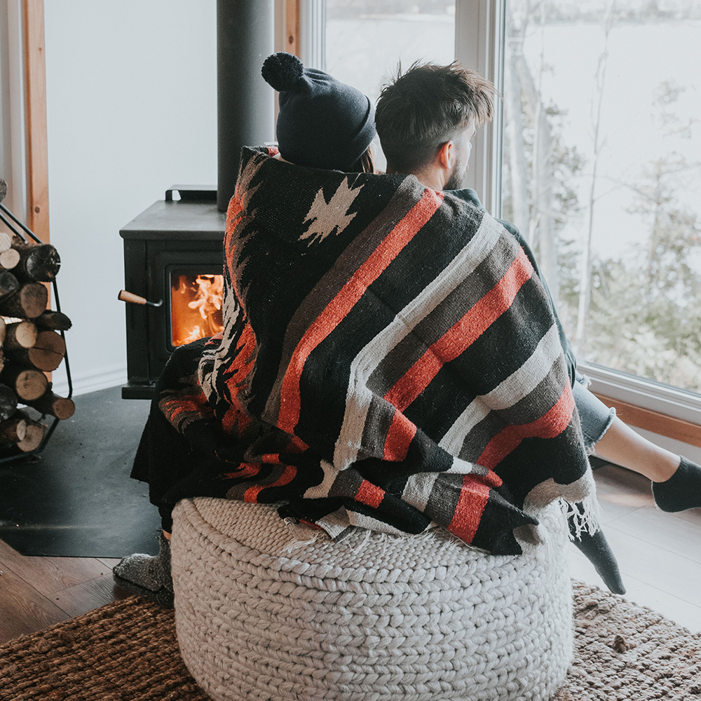 CABIN LIFE BLANKET NAT