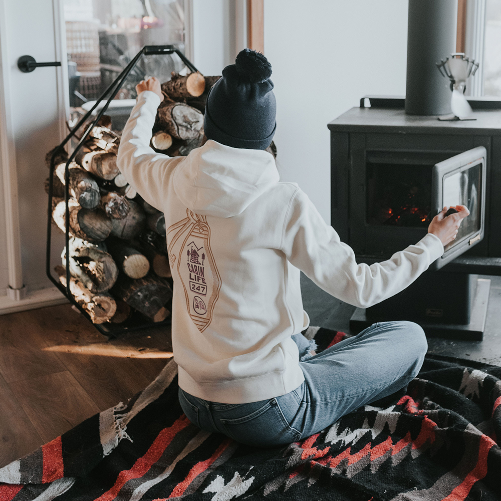 CABIN LIFE HOODIE NAT